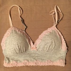 Aerie Long line push up bralette size S